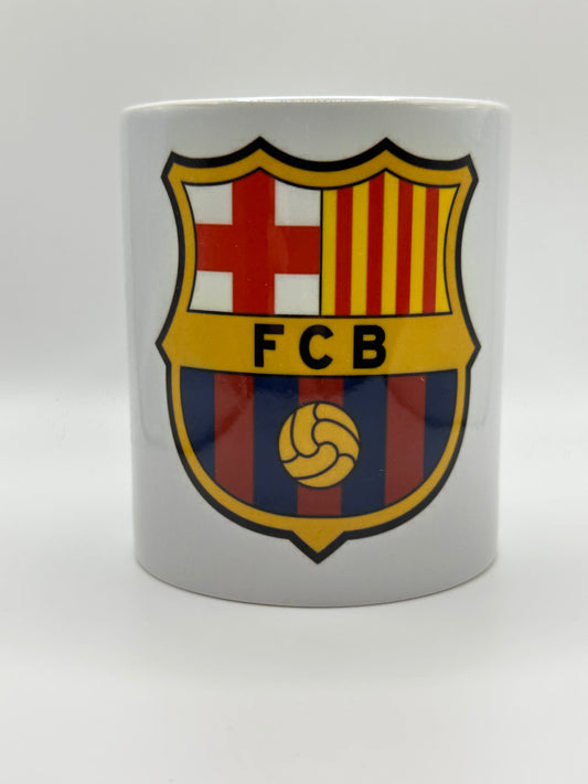 Taza FC Barcelona – 11 oz | Calidad Premium