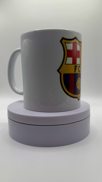 Taza FC Barcelona – 11 oz | Calidad Premium